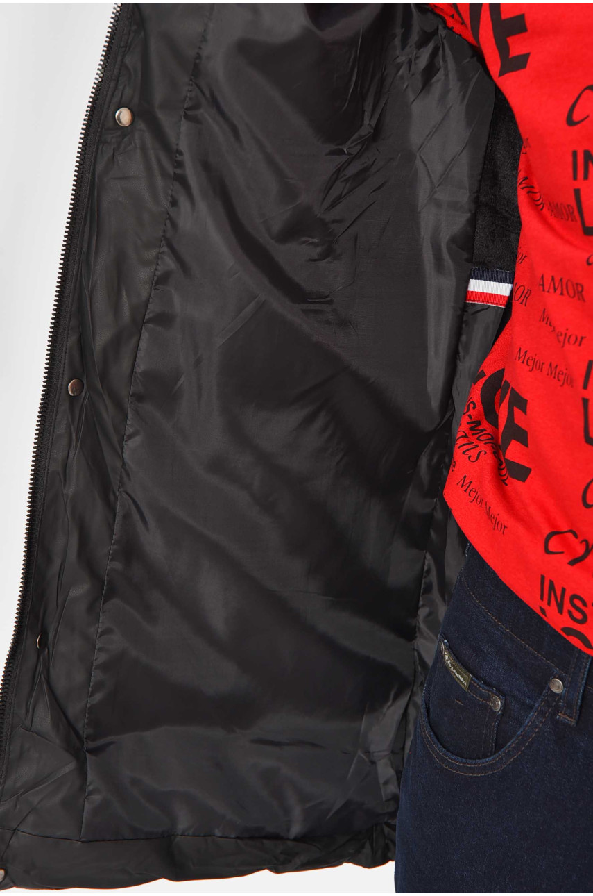 Куртка мужская еврозима чорного цвета H76-15 209362