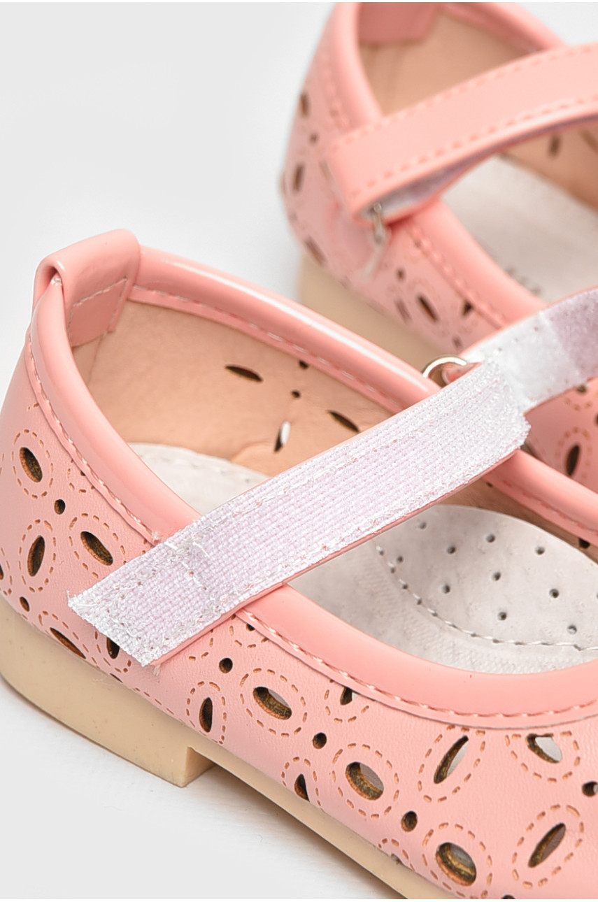 Туфлі для дівчинки світло-рожевого кольору 663-3 209377 Туфлі для дівчинки світло-рожевого кольору 663-3 209377