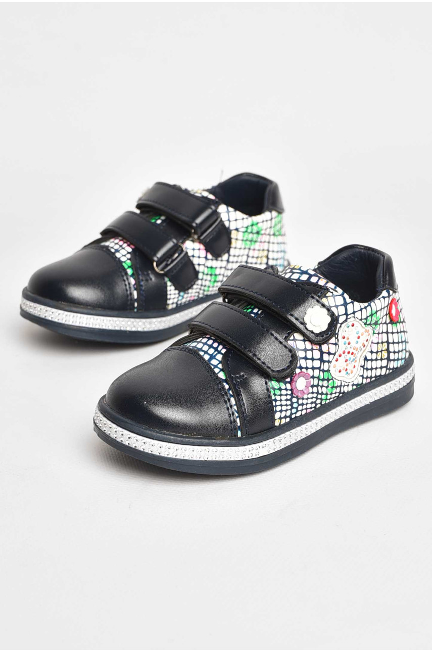 Мокасини дитячі для дівчинки чорного кольору 035-7 209391