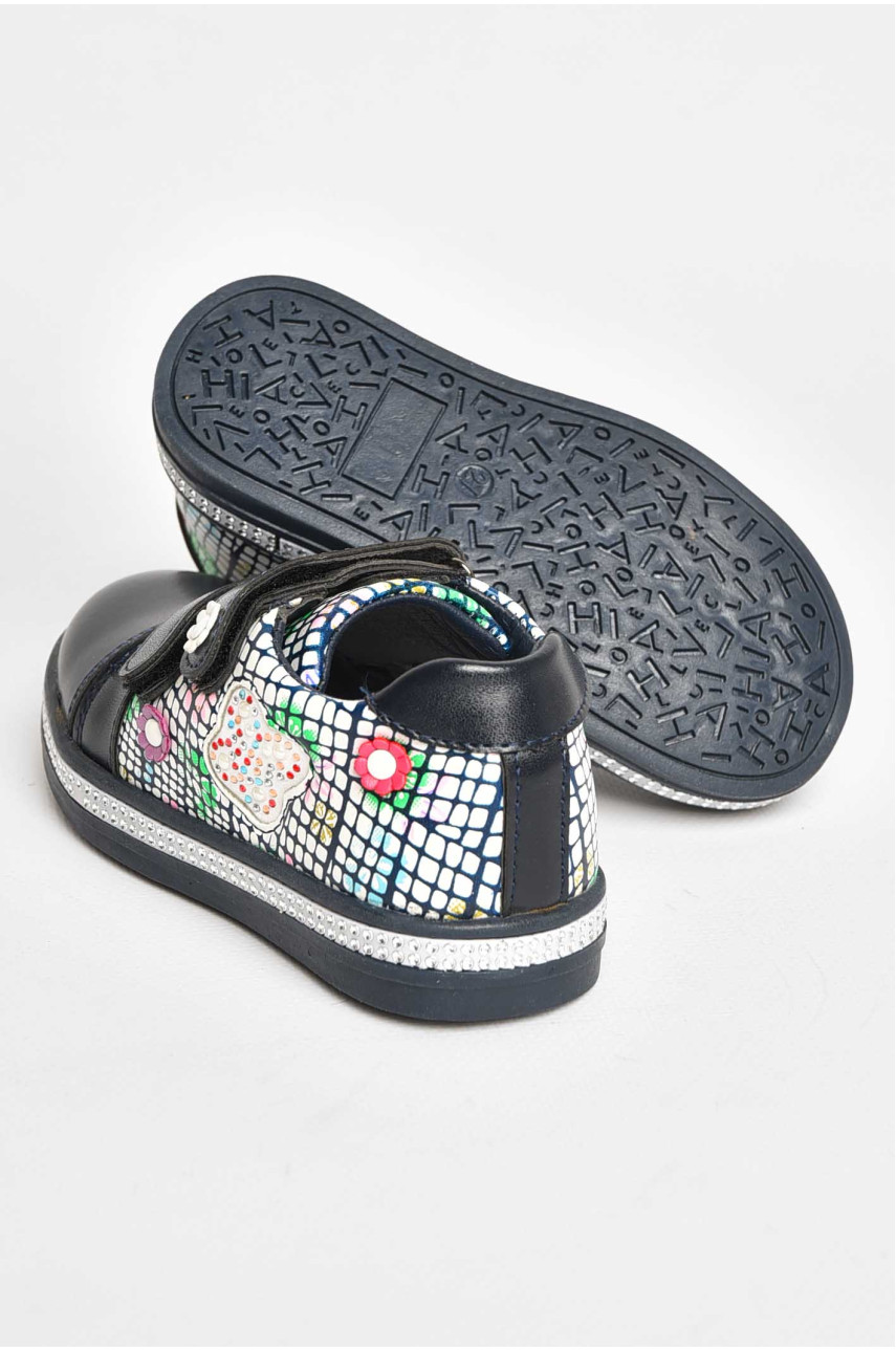 Мокасини дитячі для дівчинки чорного кольору 035-7 209391 Мокасини дитячі для дівчинки чорного кольору 035-7 209391