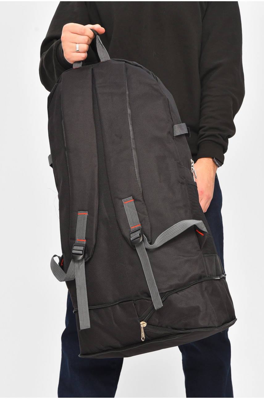 Рюкзак чоловічий текстильний чорного кольору 182 209392