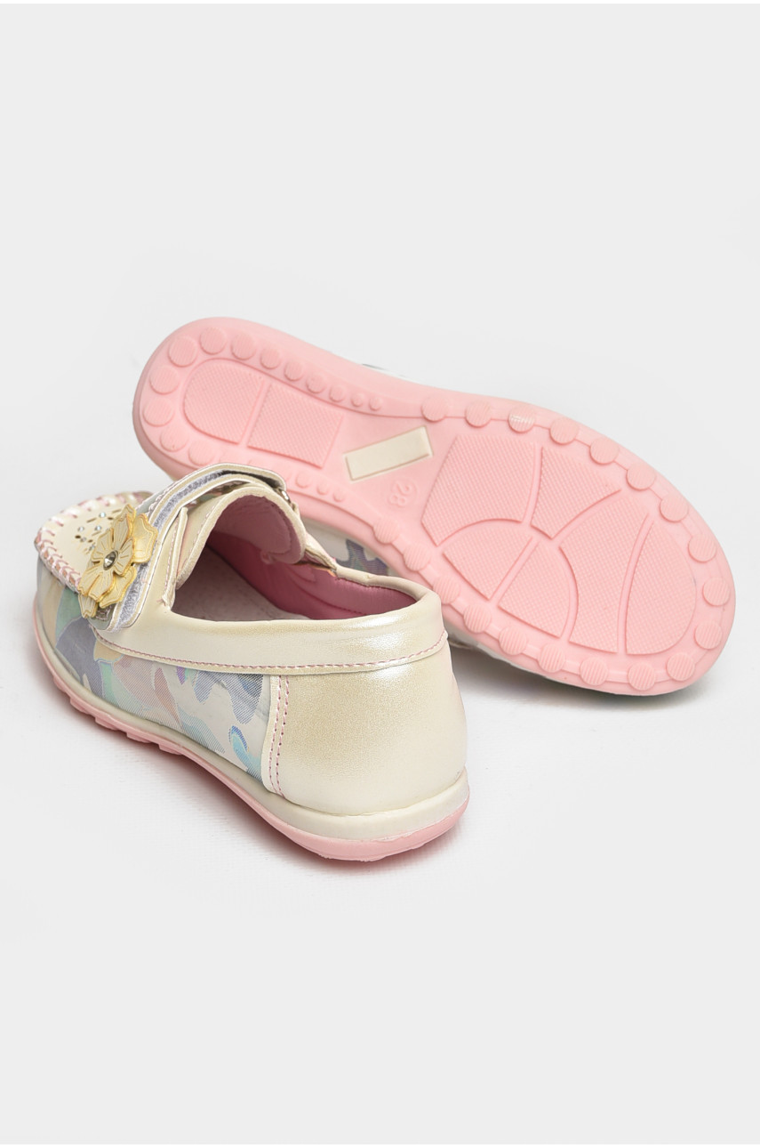 Мокасини дитячі для дівчинки білого кольору 18305-1 209445 Мокасини дитячі для дівчинки білого кольору 18305-1 209445