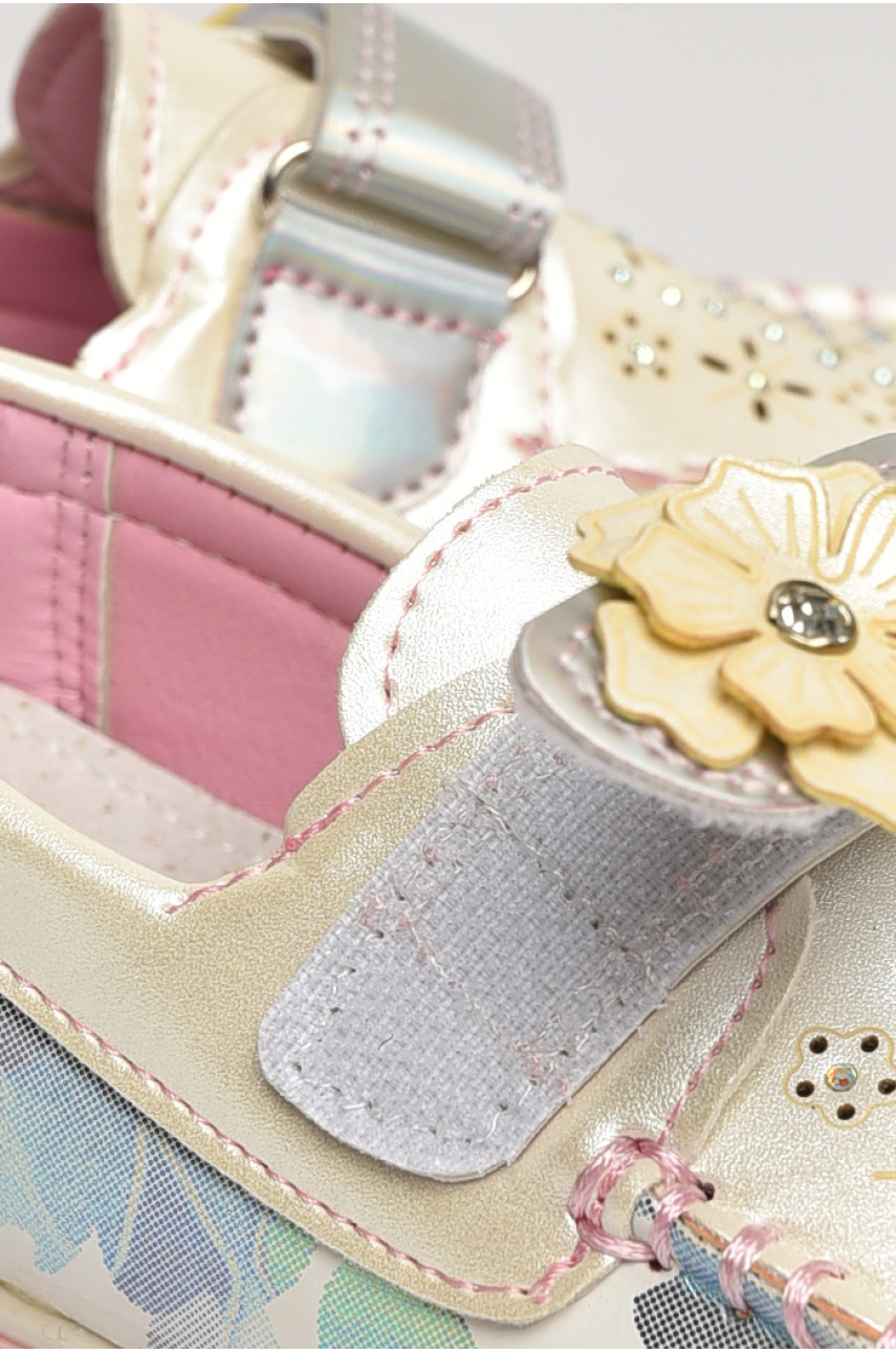 Мокасини дитячі для дівчинки білого кольору 18305-1 209445 Мокасини дитячі для дівчинки білого кольору 18305-1 209445