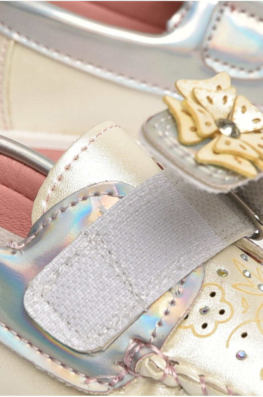 Мокасини дитячі для дівчинки білого кольору 18302-1 209473 Мокасини дитячі для дівчинки білого кольору 18302-1 209473