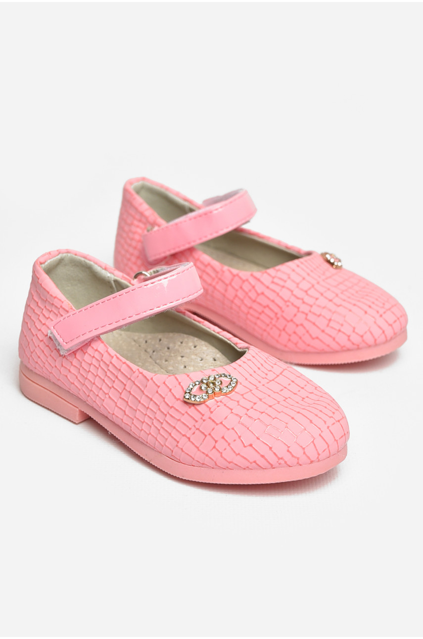 Туфлі для дівчинки світло-рожевого кольору 787-3 209474