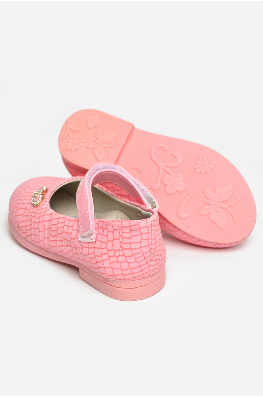 Туфлі для дівчинки світло-рожевого кольору 787-3 209474
