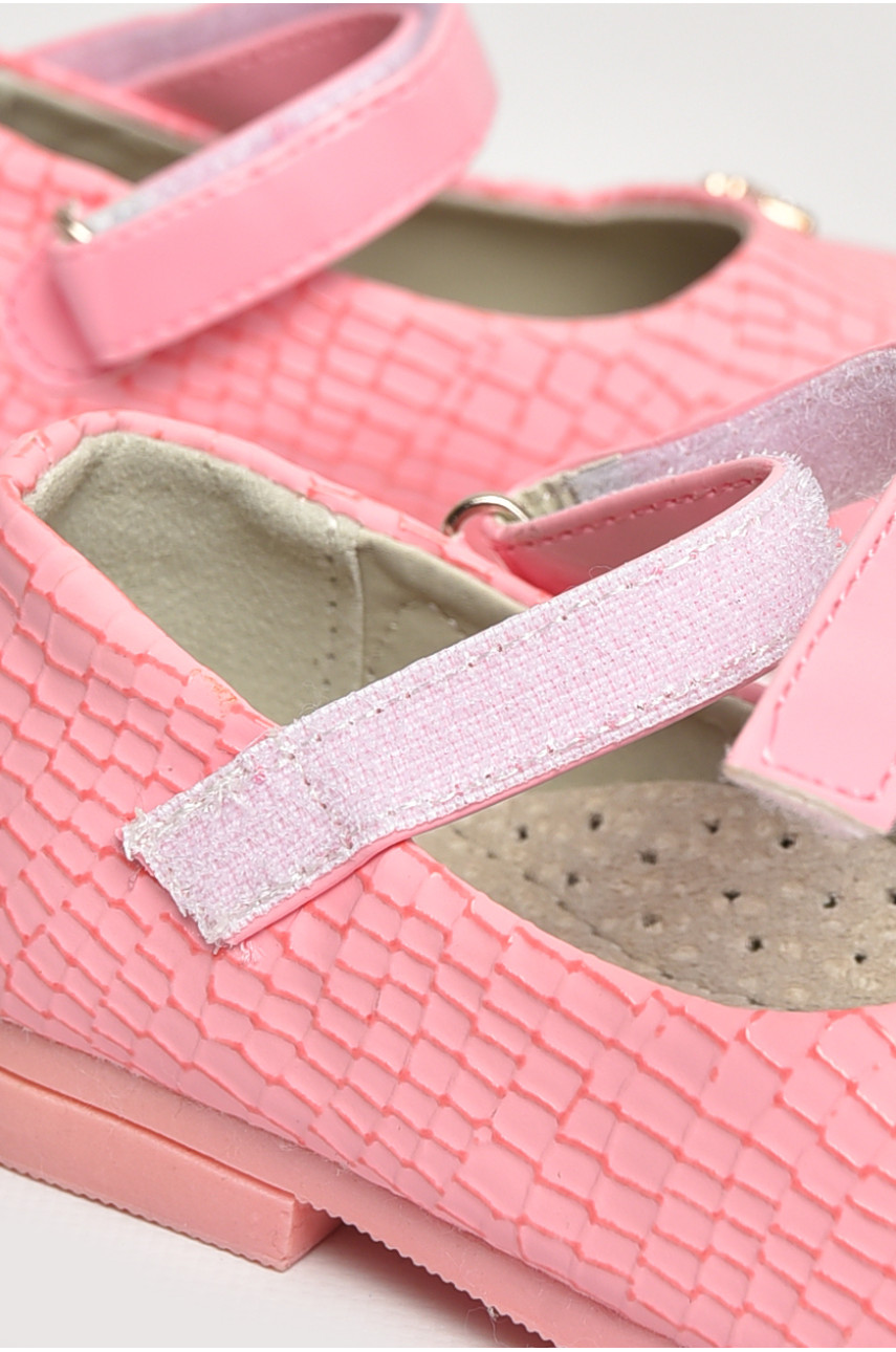 Туфлі для дівчинки світло-рожевого кольору 787-3 209474