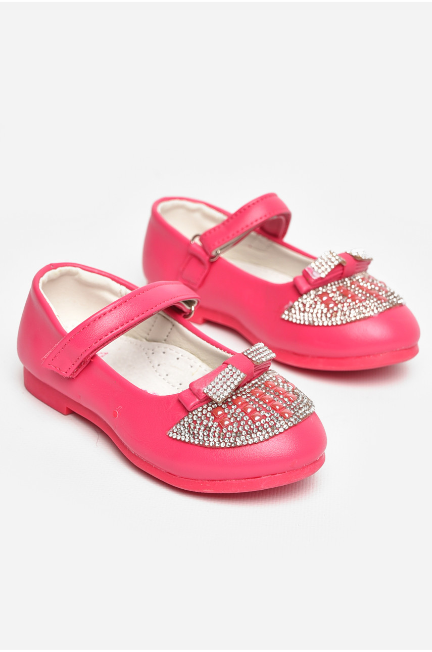 Туфлі для дівчинки рожевого кольору 703-5 209488