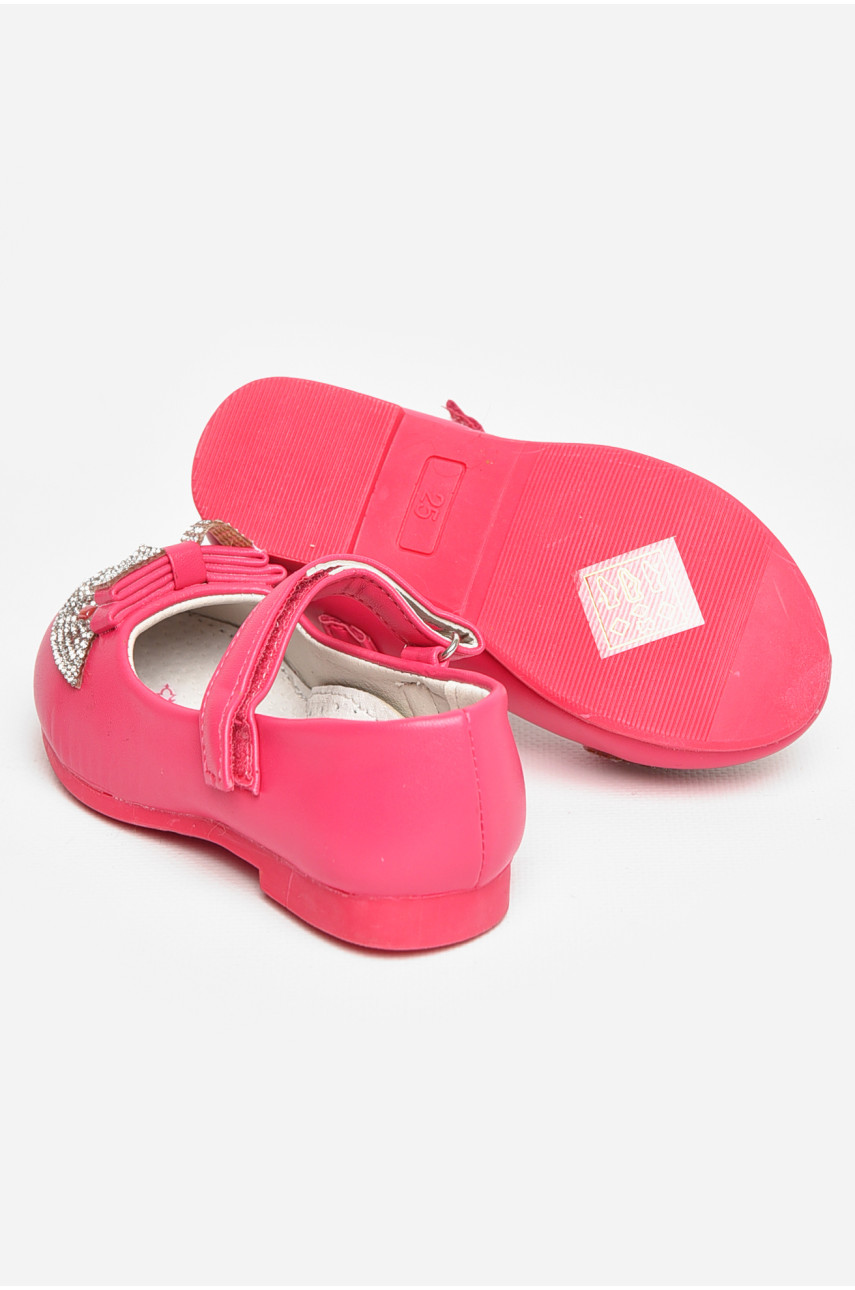 Туфлі для дівчинки рожевого кольору 703-5 209488