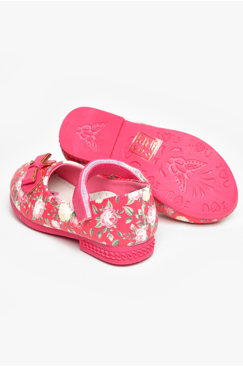 Туфлі для дівчинки рожевого кольору 718-5 209489