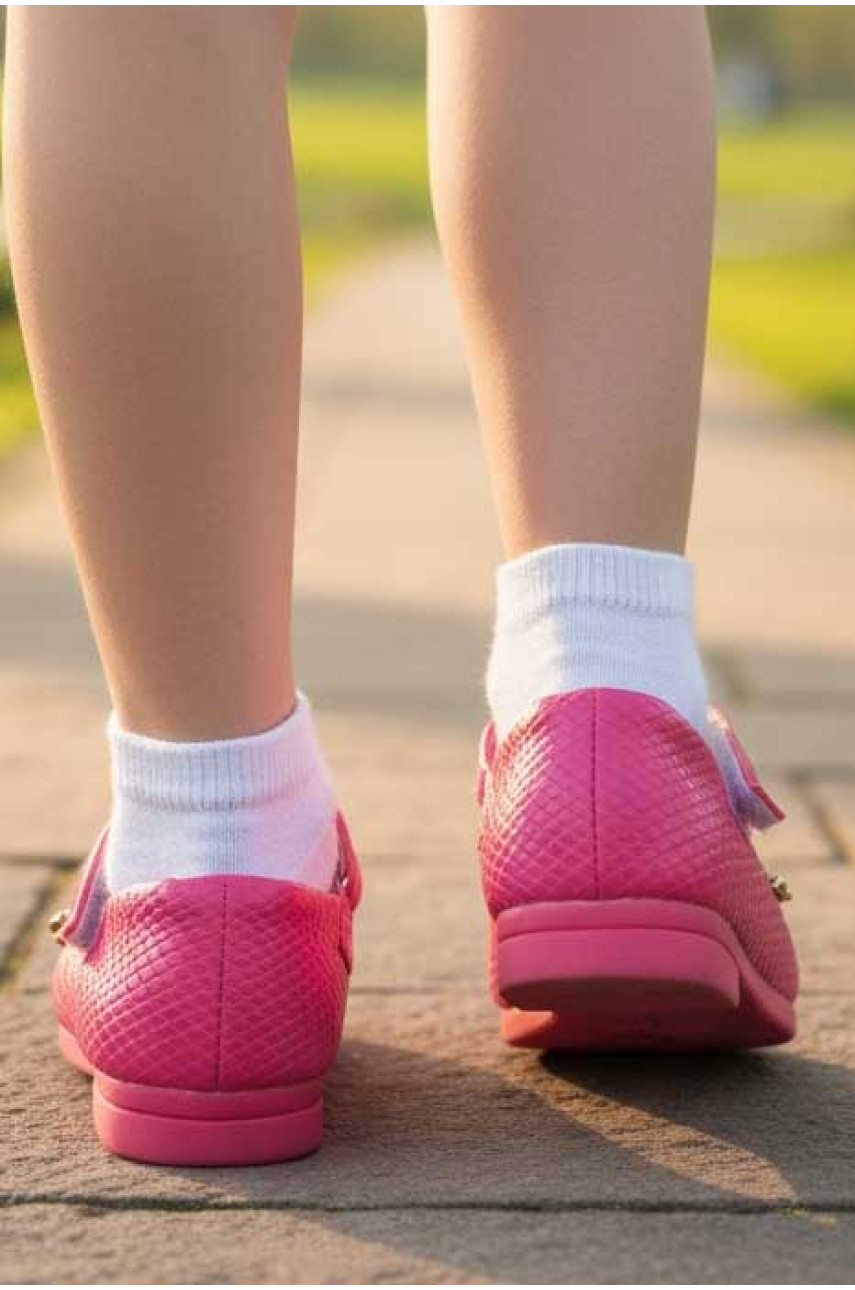 Туфлі для дівчинки рожевого кольору 788-5 209532