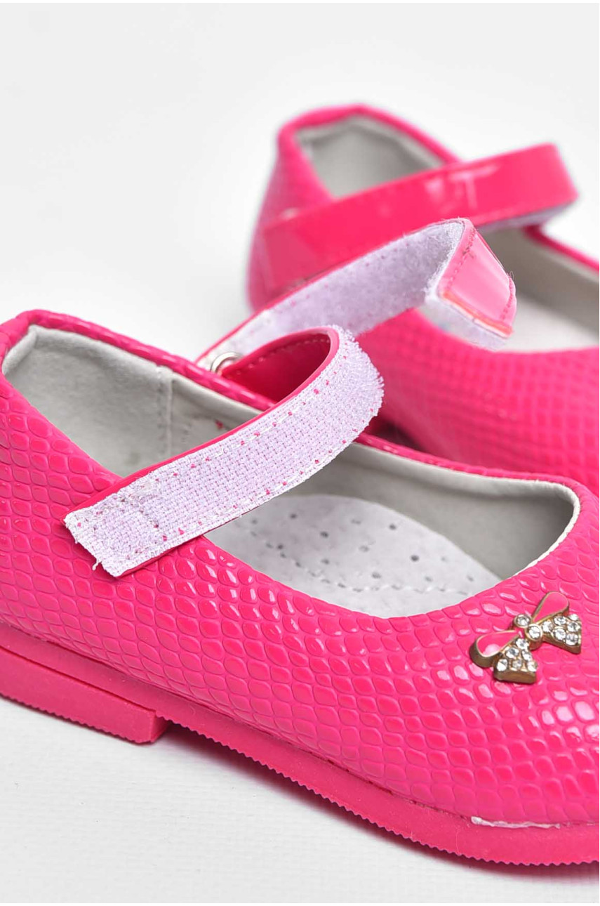 Туфлі для дівчинки рожевого кольору 788-5 209532