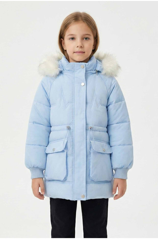 Куртка детская зимняя голубого цвета 2022-19 209534