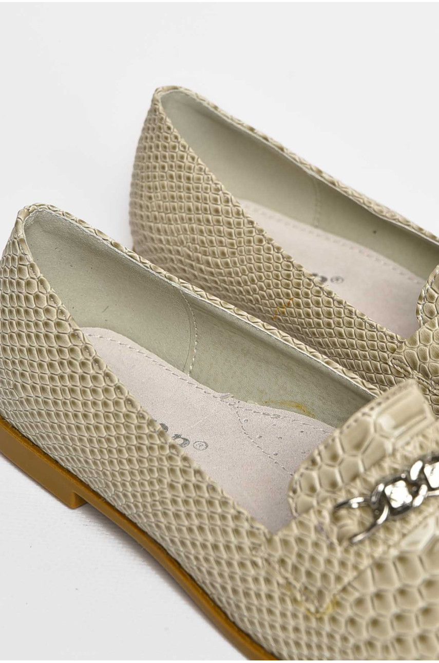 Балетки для дівчинки сірого кольору 207-11 209549 Балетки для дівчинки сірого кольору 207-11 209549