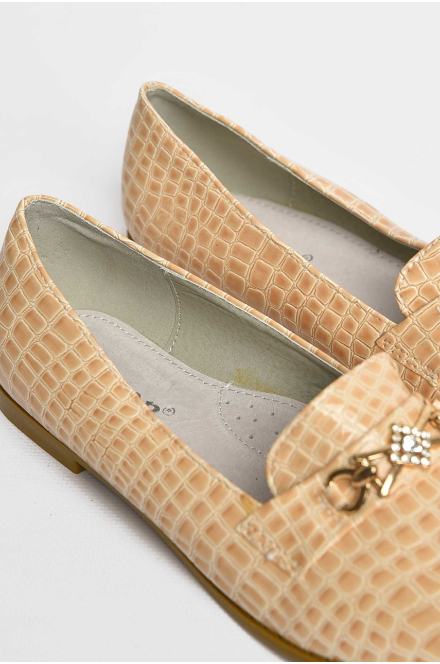 Балетки для дівчинки бежевого кольору 205-8 209550