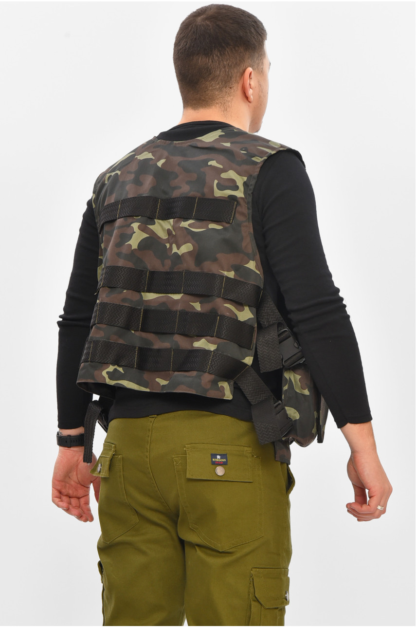 Розвантажувальний жилет камуфляжного кольору 209551 Розвантажувальний жилет камуфляжного кольору 209551