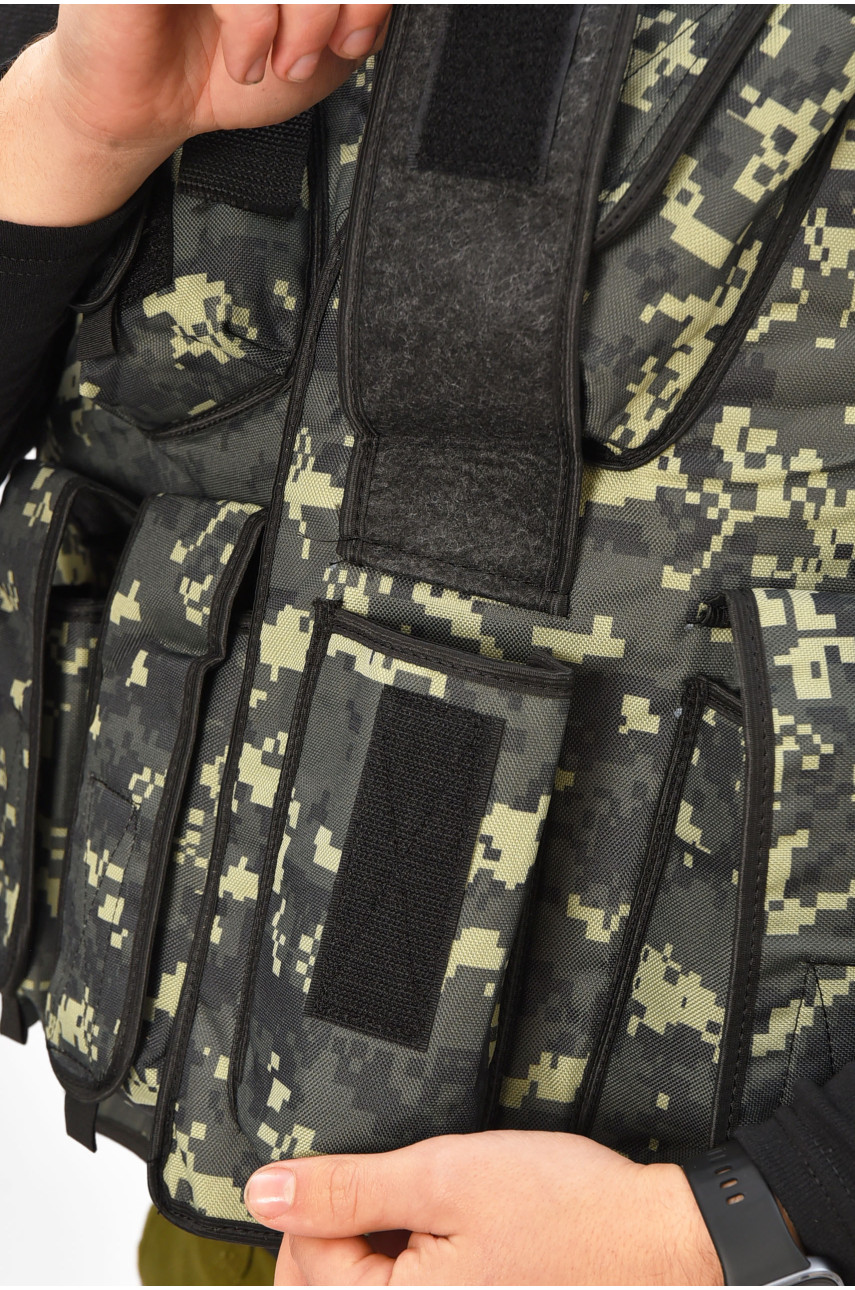 Розвантажувальний жилет забарвлення піксель 209553 Розвантажувальний жилет забарвлення піксель 209553