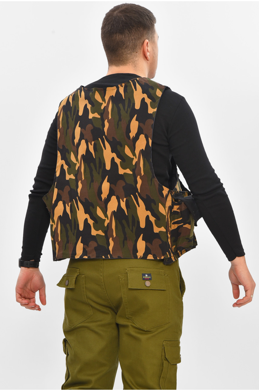 Розвантажувальний жилет камуфляжного кольору 209554
