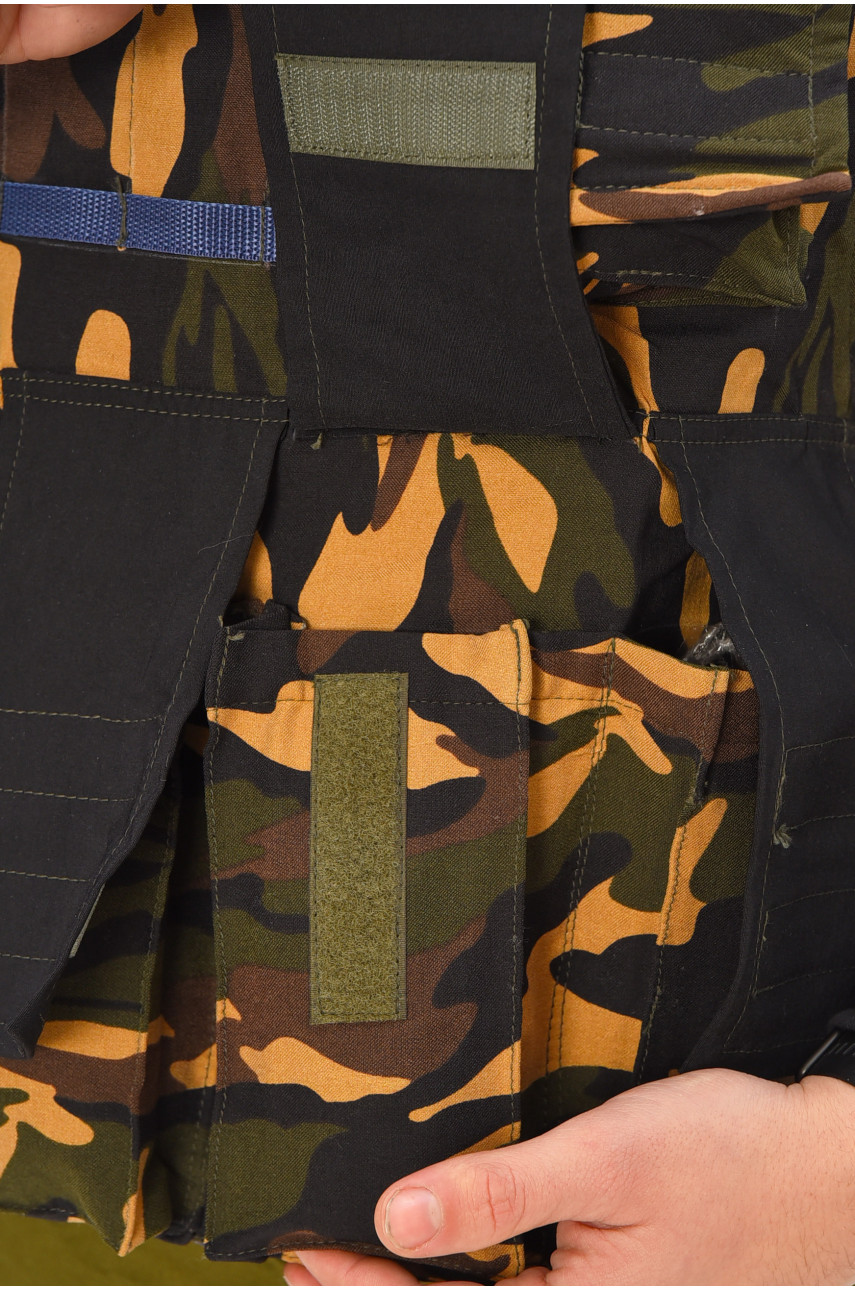 Розвантажувальний жилет камуфляжного кольору 209554