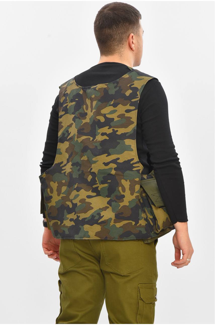 Розвантажувальний жилет камуфляжного кольору 209555 Розвантажувальний жилет камуфляжного кольору 209555