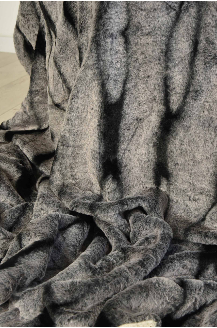 Плед двухсторонний белого и черного цвета с принтом размер 160*200 11401 209621 Плед двухсторонний белого и черного цвета с принтом размер 160*200 11401 209621