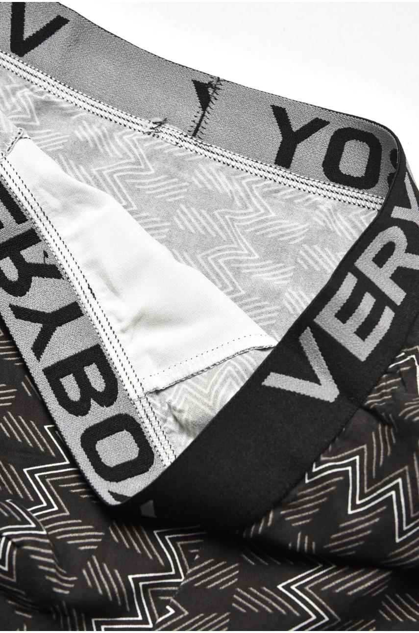 Боксеры мужские черного цвета с принтом 6220 209683 Боксеры мужские черного цвета с принтом 6220 209683