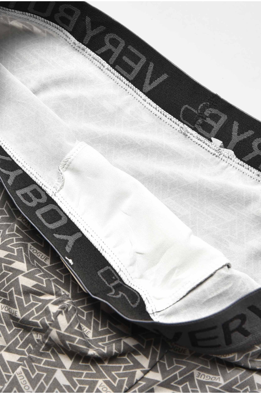 Боксеры мужские серого цвета 6223 209697 Боксеры мужские серого цвета 6223 209697