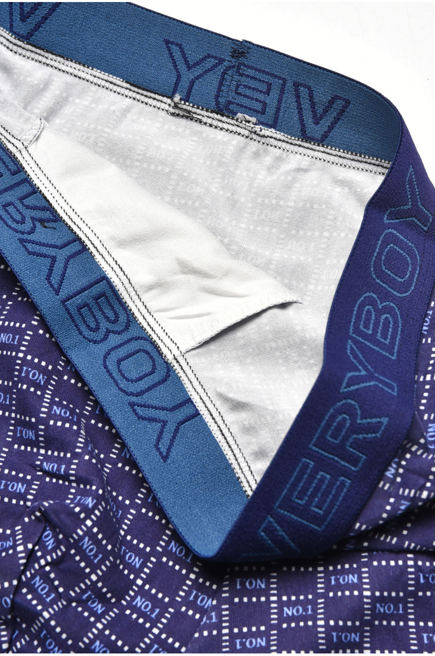 Боксеры мужские синего цвета 6213 209698 Боксеры мужские синего цвета 6213 209698