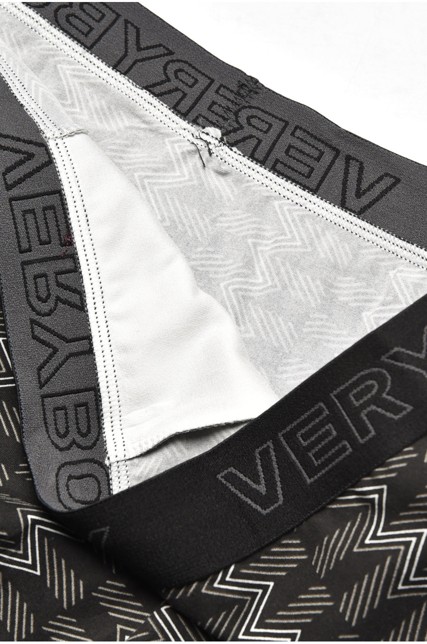 Боксеры мужские черного цвета с принтом 6220 209700 Боксеры мужские черного цвета с принтом 6220 209700