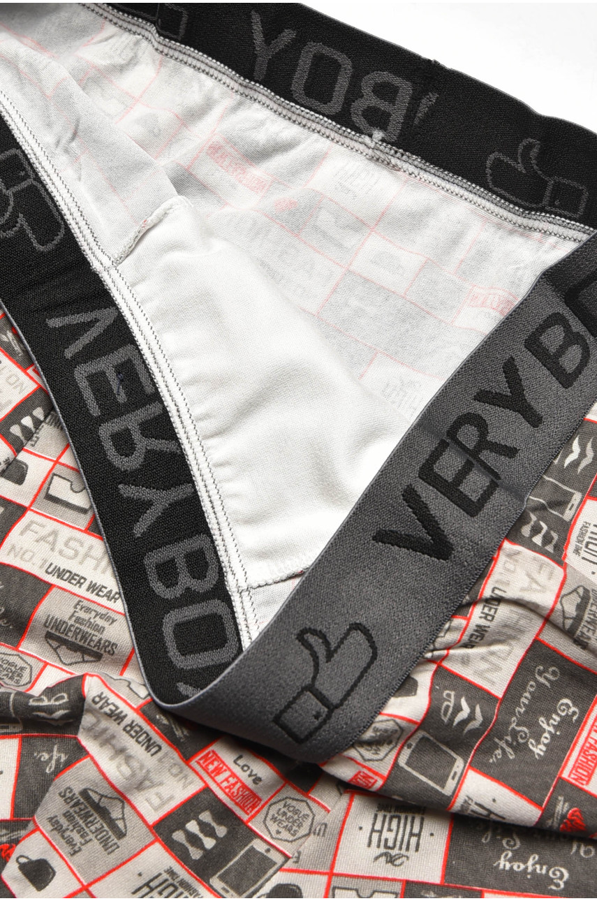 Боксеры мужские серого цвета 6203 209701 Боксеры мужские серого цвета 6203 209701