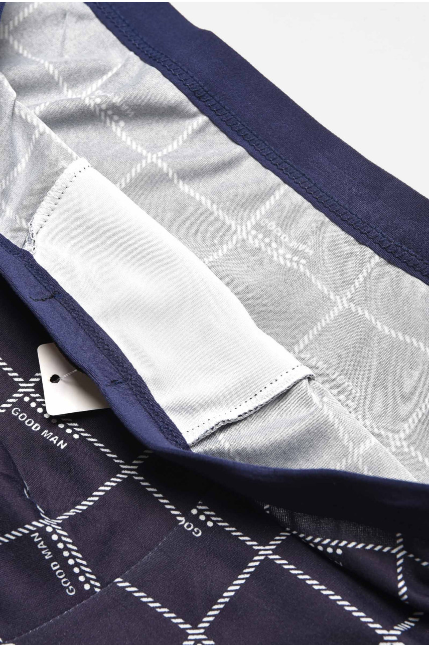 Боксеры мужские тёмно-синего цвета 6811 209708 Боксеры мужские тёмно-синего цвета 6811 209708