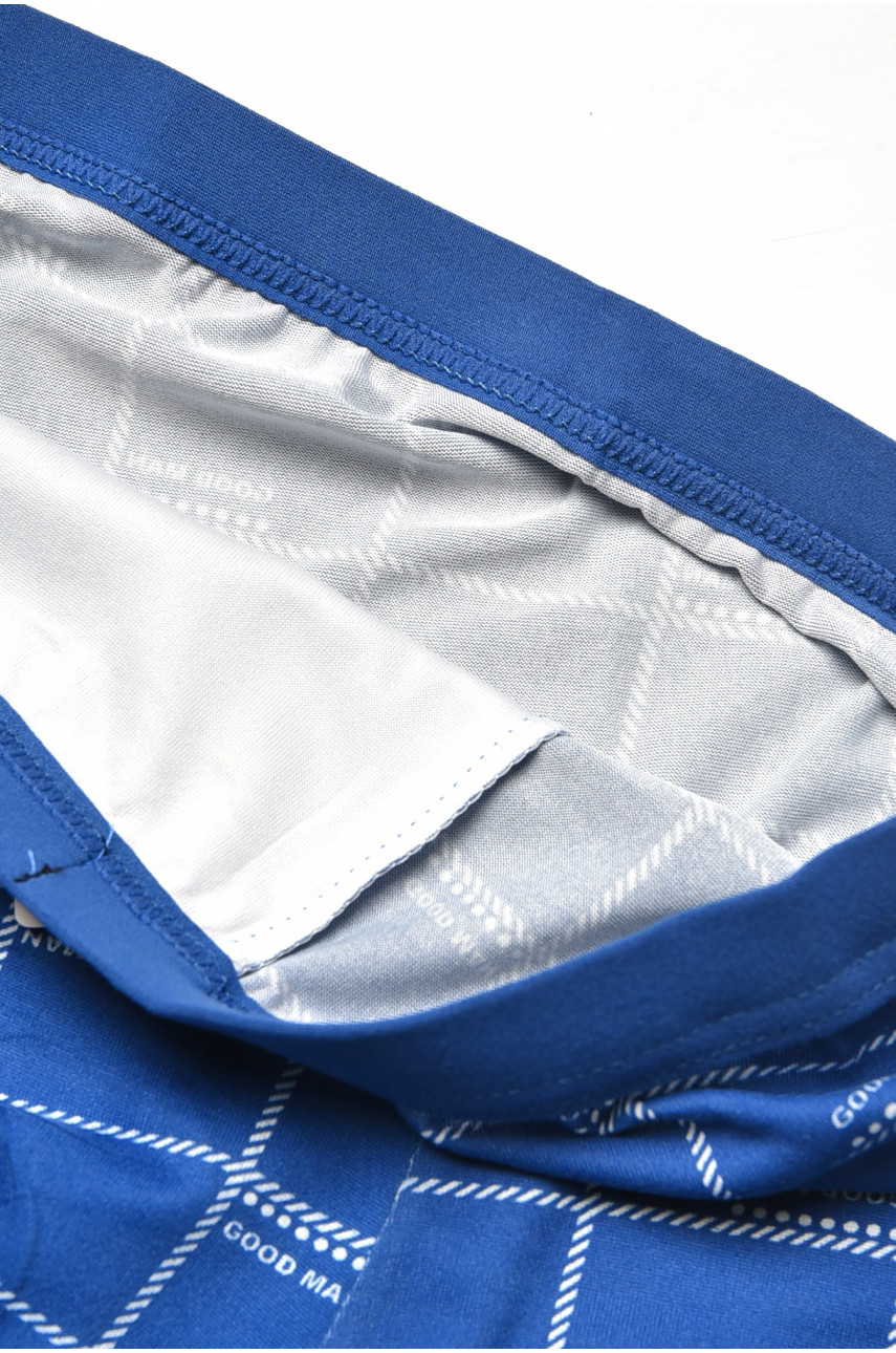 Боксеры мужские синего цвета 6811 209709 Боксеры мужские синего цвета 6811 209709