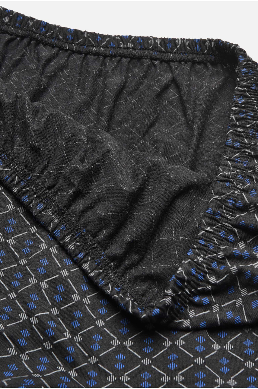 Трусы семейные мужские батальные черного цвета 209724 Трусы семейные мужские батальные черного цвета 209724