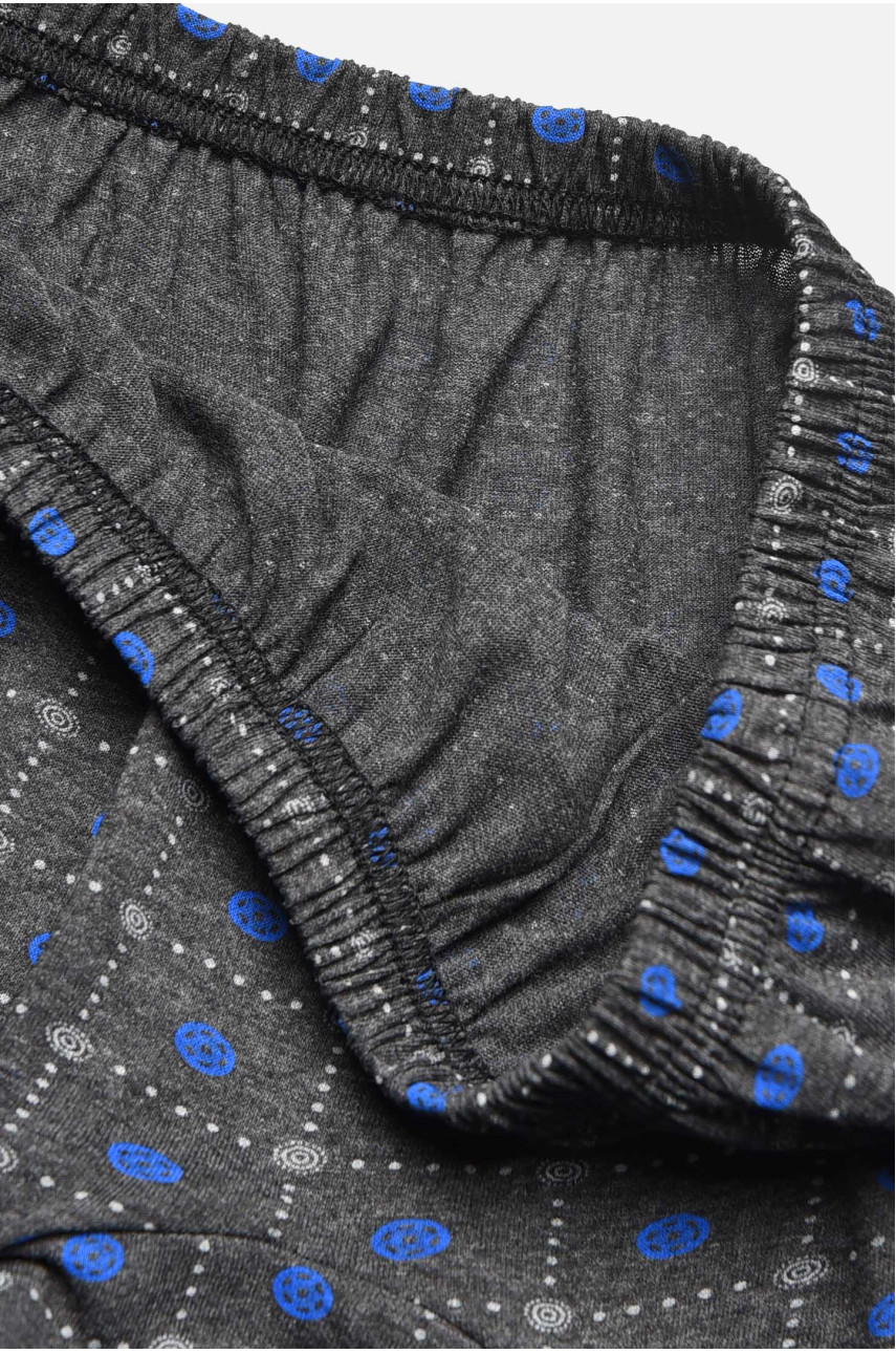 Трусы семейные мужские тёмно-серого цвета 209727 Трусы семейные мужские тёмно-серого цвета 209727