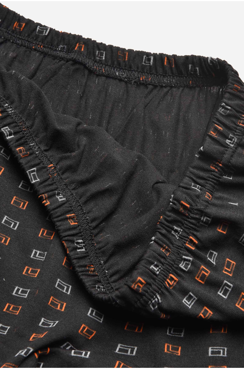 Труси сімейні чоловічі чорного кольору 209737