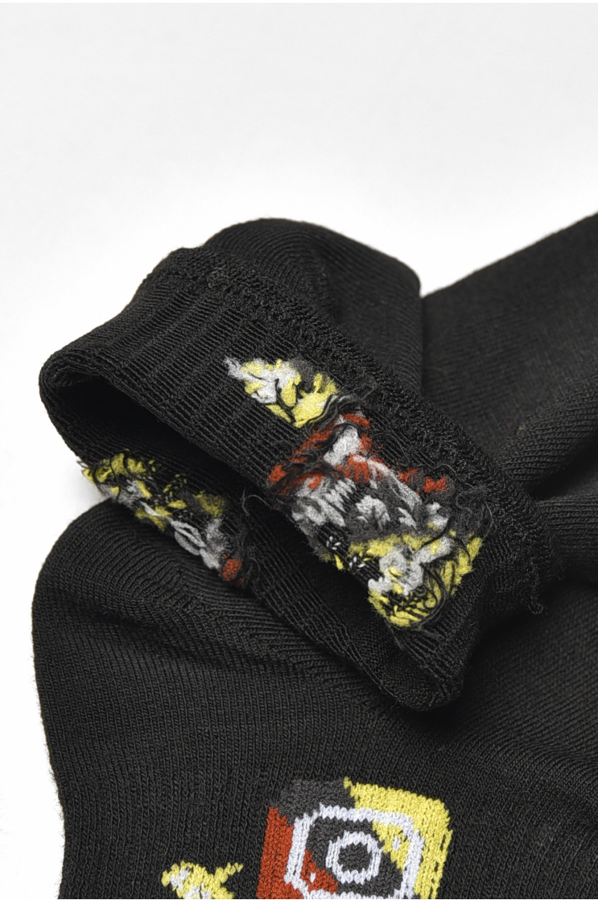 Носки женские демисезонные черного цвета YH22-12 209812