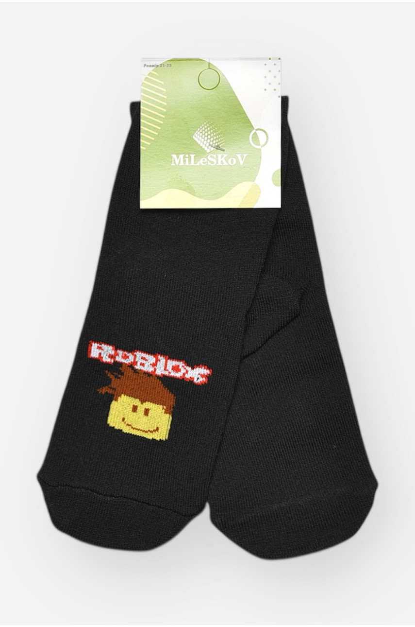 Носки детские демисезонные черного цвета L337 209820