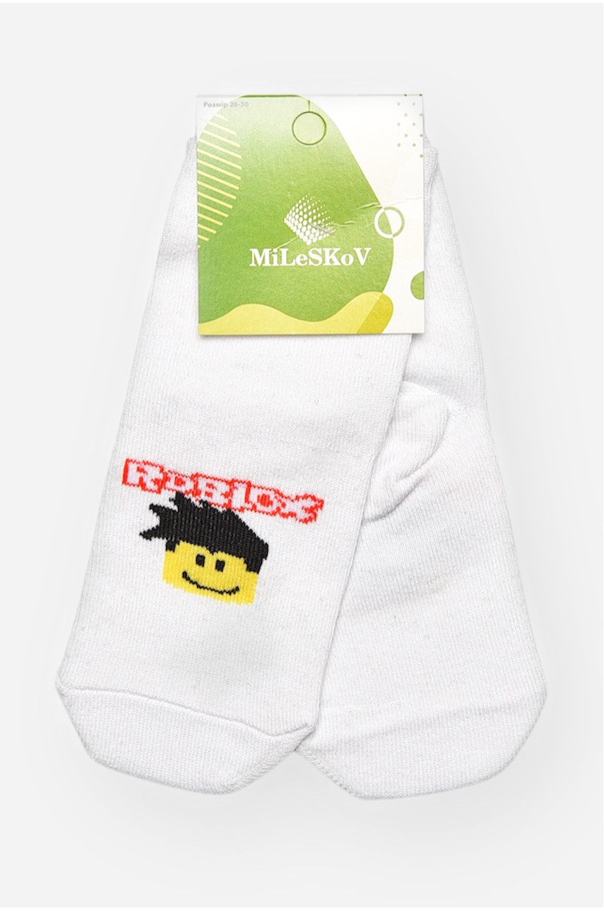 Носки детские демисезонные белого цвета L337 209821