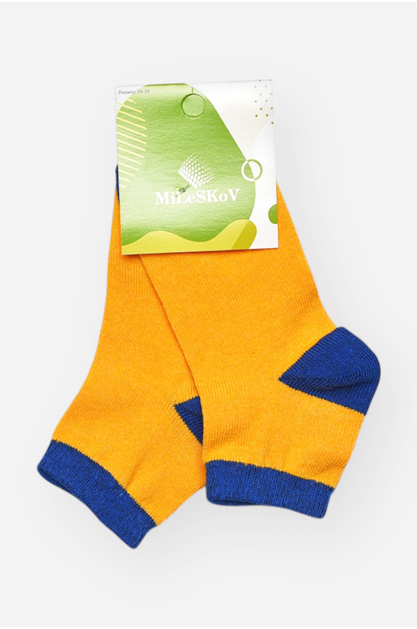 Носки детские демисезонные горчичного цвета L302 209828