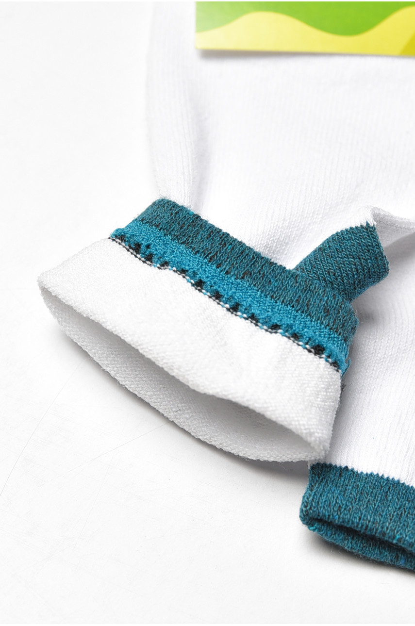 Носки детские демисезонные белого цвета L302 209830