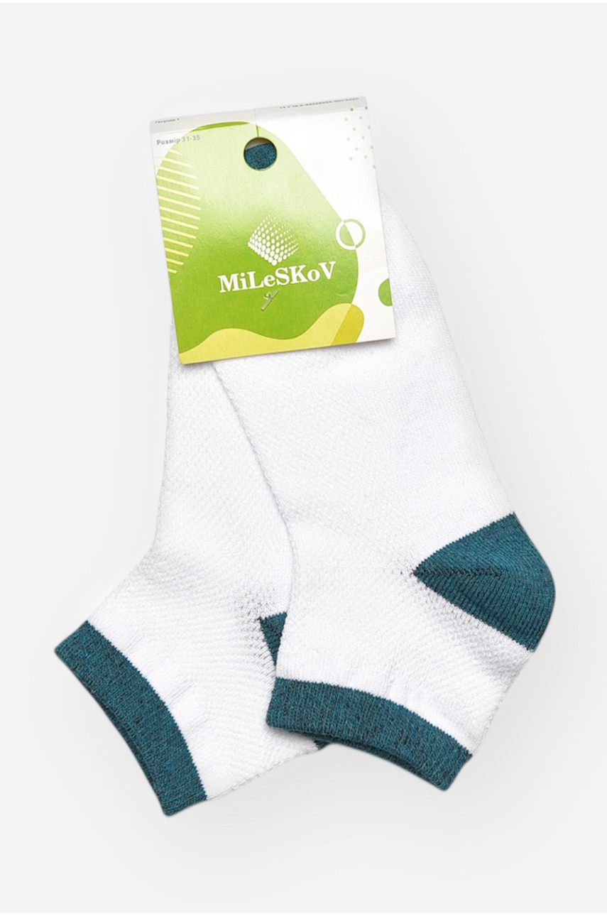 Носки детские демисезонные белого цвета L302 209831