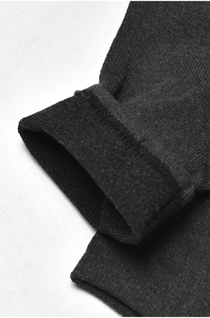 Носки мужские демисезонные тёмно-серого цвета L101 209841