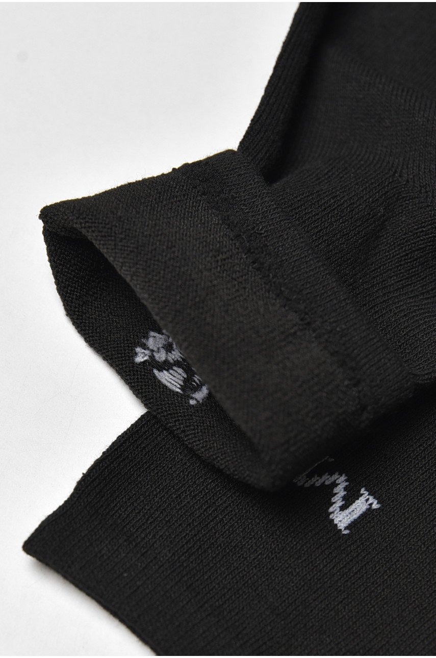 Носки мужские демисезонные черного цвета L181 209845