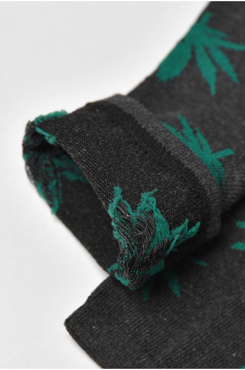 Носки мужские демисезонные серого цвета L167 209849