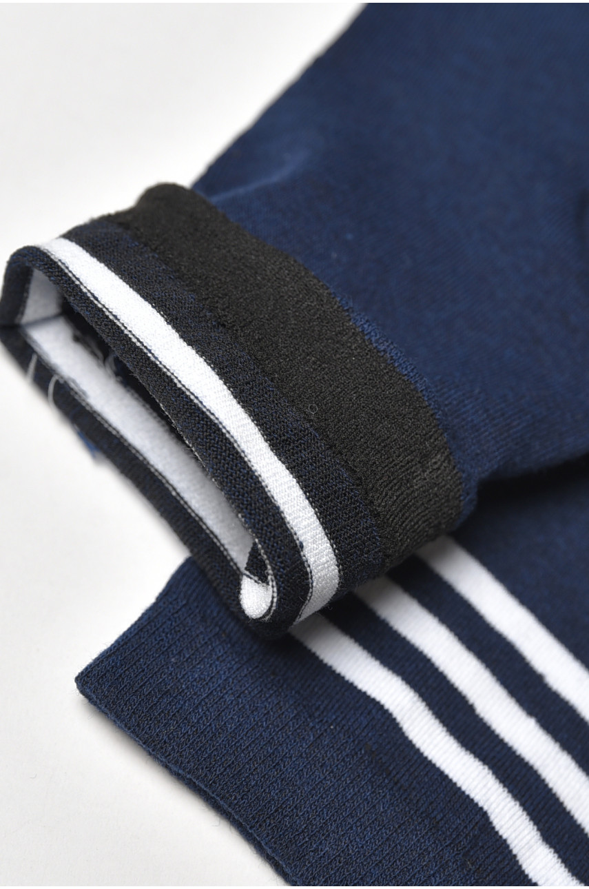 Носки женские демисезонные тёмно-синего цвета 1806-2 209859 Носки женские демисезонные тёмно-синего цвета 1806-2 209859