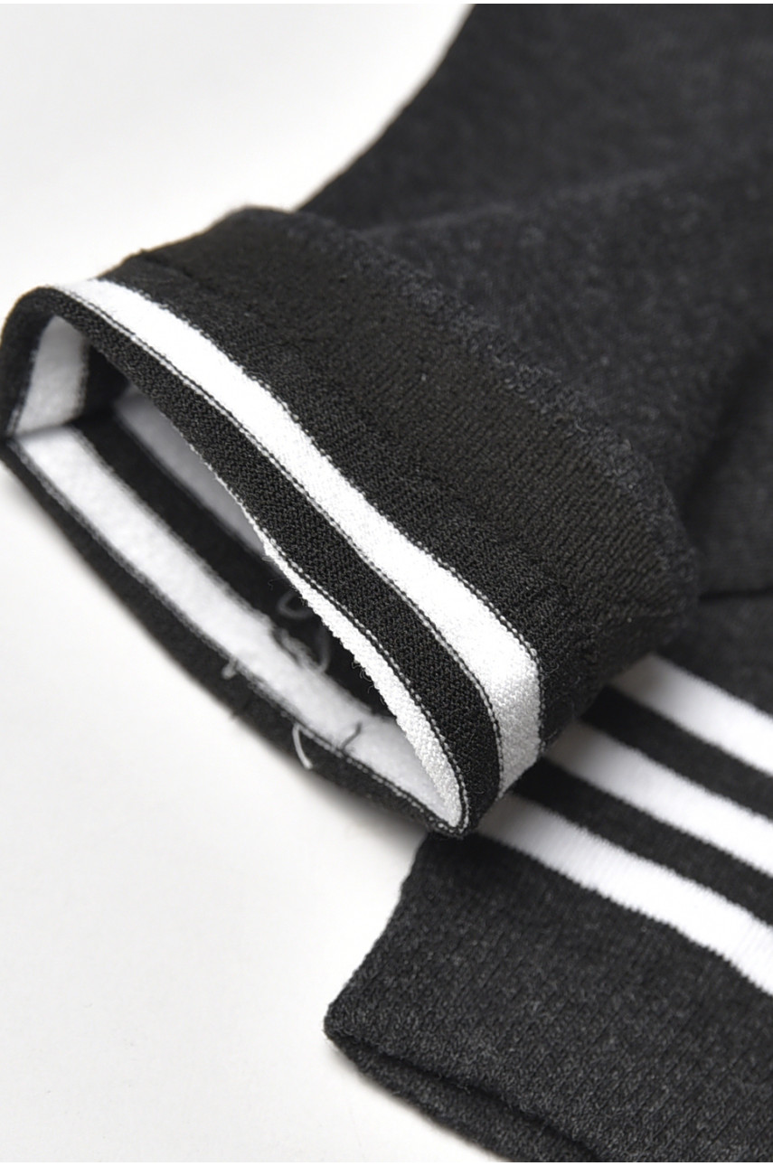 Носки женские демисезонные тёмно-серого цвета 1806-2 209860