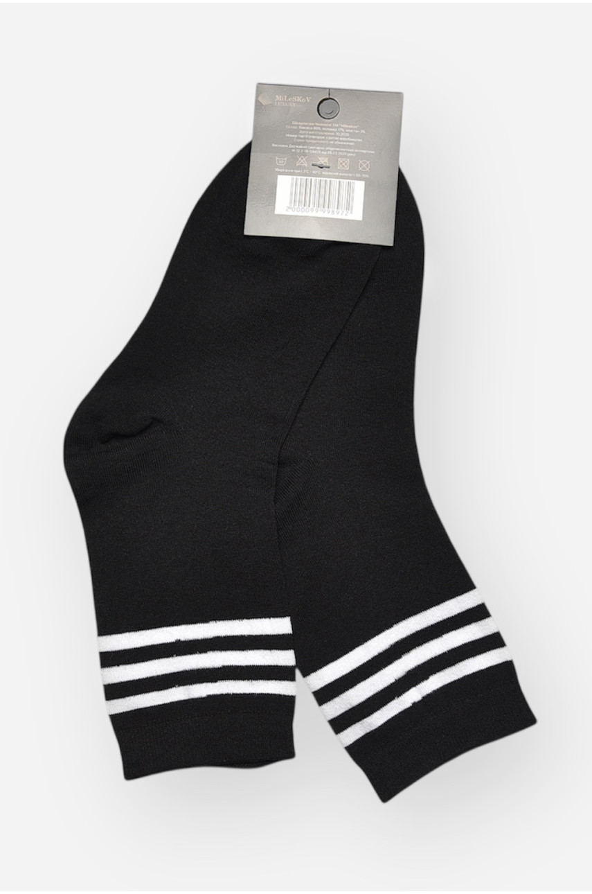 Носки женские демисезонные черного цвета 1806-2 209862