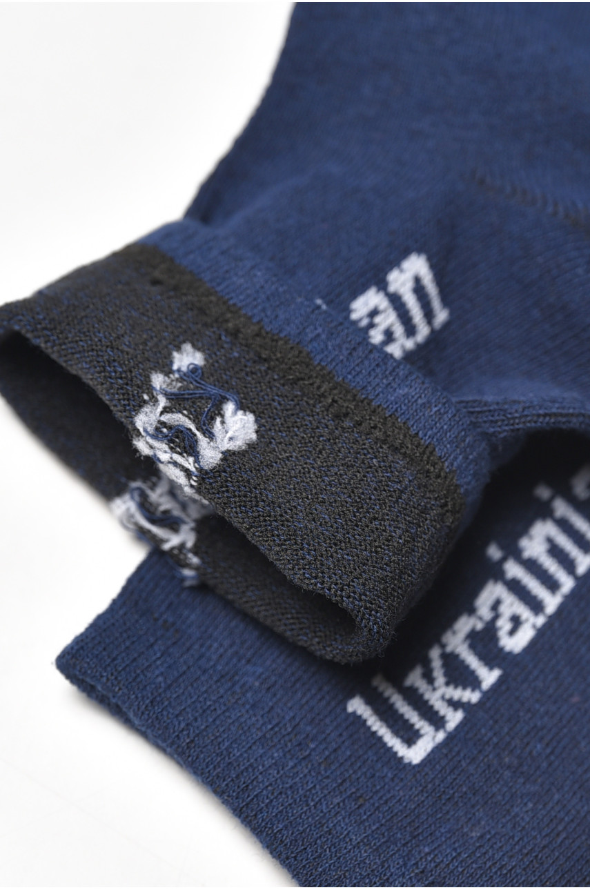 Носки мужские демисезонные синего цвета L189 209863