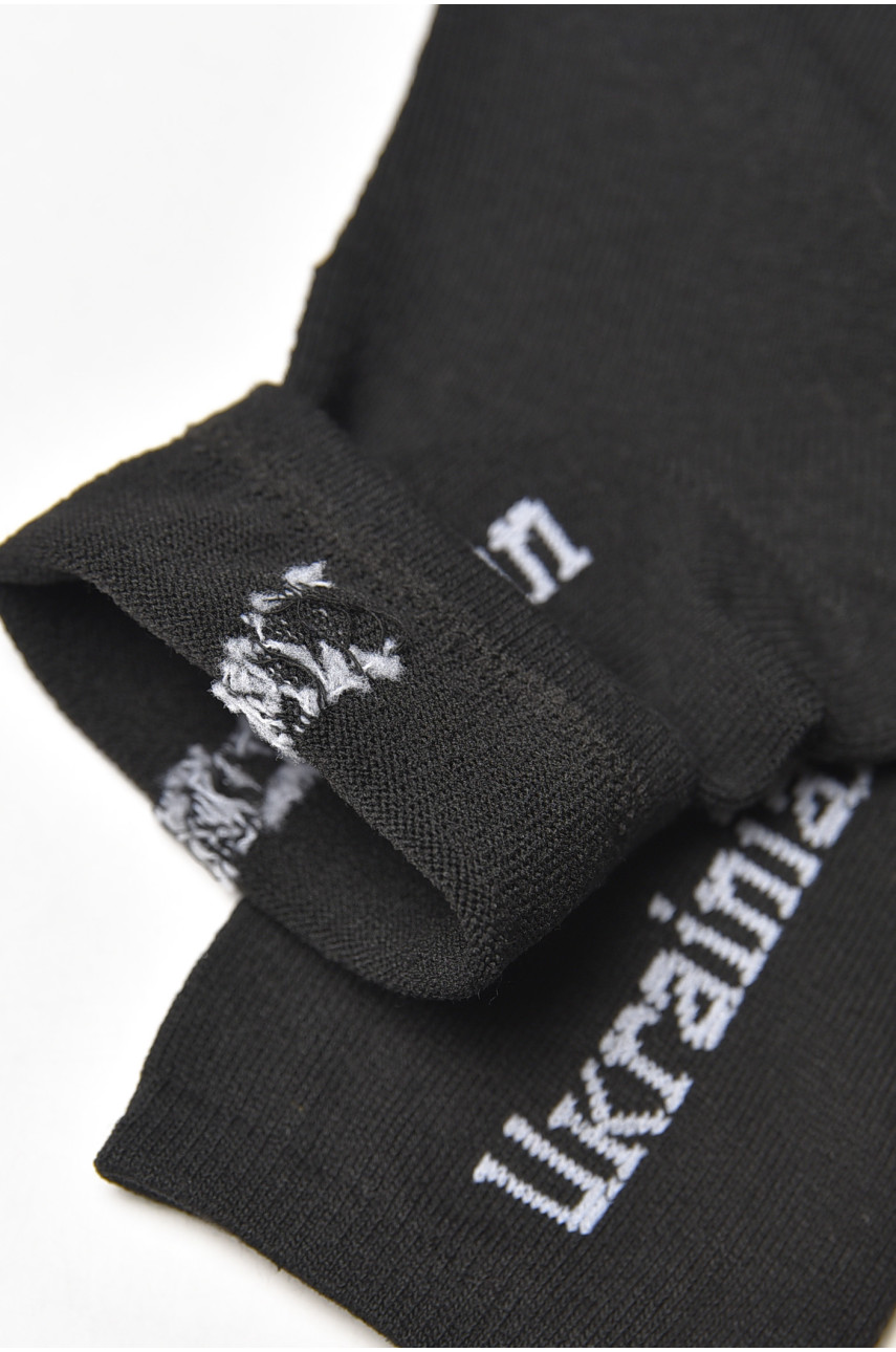 Носки мужские демисезонные черного цвета L189 209865