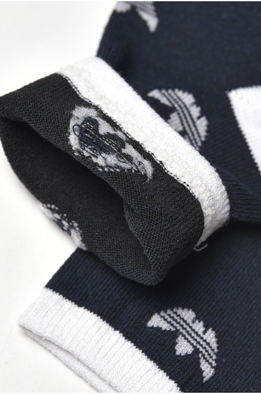 Носки женские демисезонные тёмно-синего цвета L104K 209868